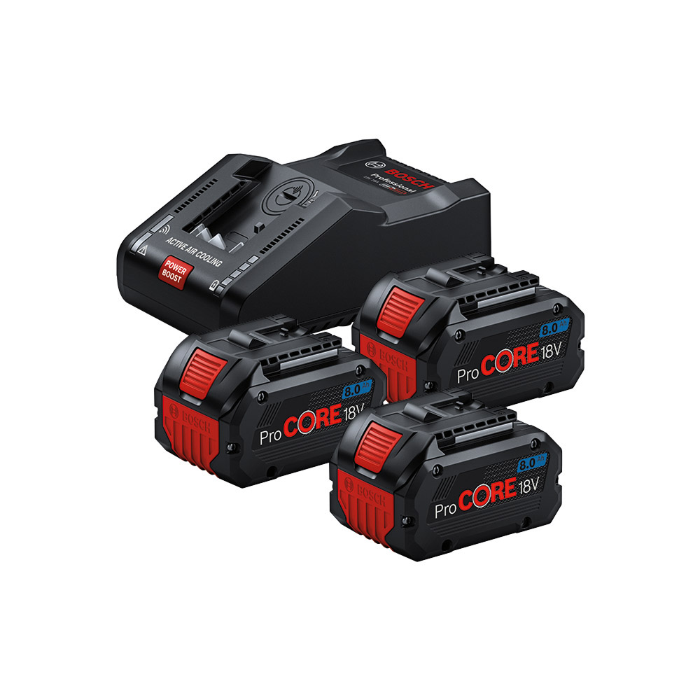 Power Set  3 ProCORE18V 8.0Ah Professional